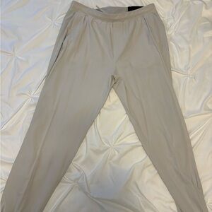 Lululemon Mens Surge Jogger Pants Size Large White/Vapor 29" M5438S